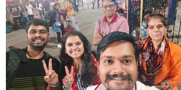 Happy client on a Rajasthan Trip Travels tour